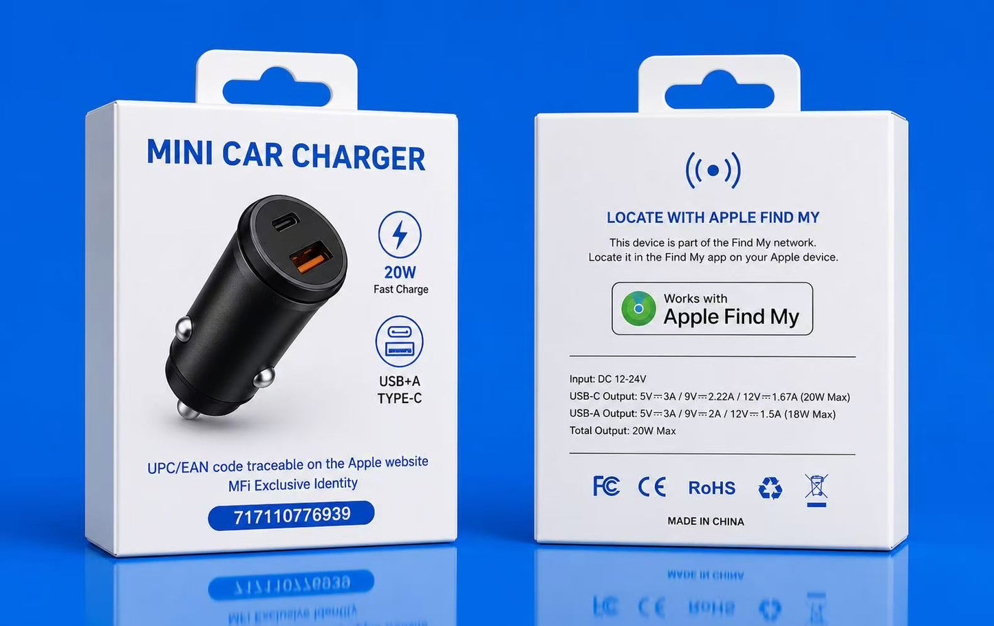 MINI CAR CHARGER TRACKER